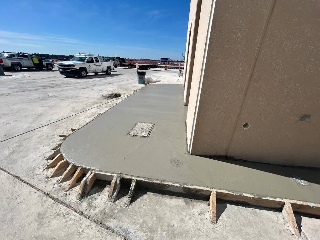 Concrete detail