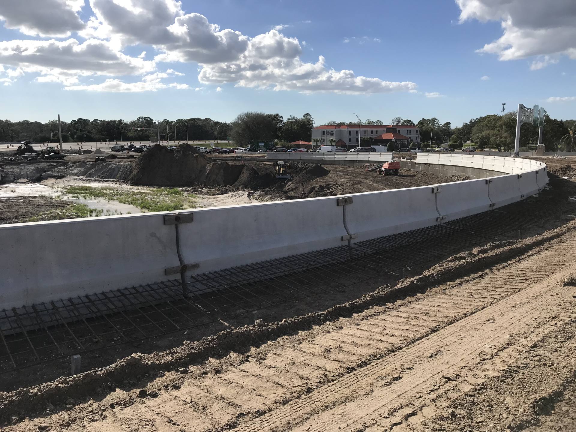 Retaining wall project