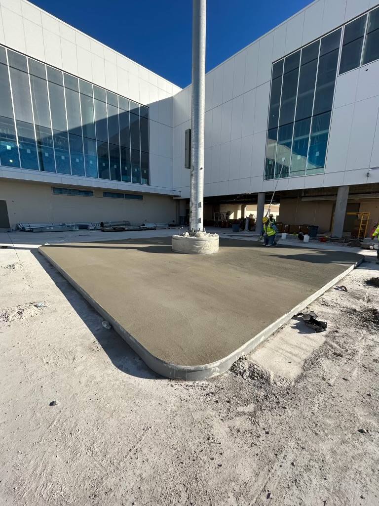 Rhino Concrete commercial flatwork project South Florida